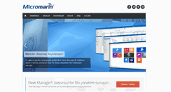 Desktop Screenshot of micromarin.com